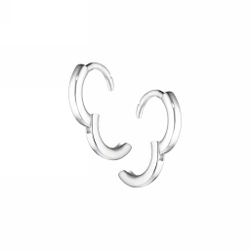 Серьга Helix Basic Silver