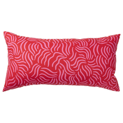 IKEA SANDMOTT  (ИКЕА САНДМОТТ)  -  Подушка, ярко-красная/ярко-розовая, 30x58 см