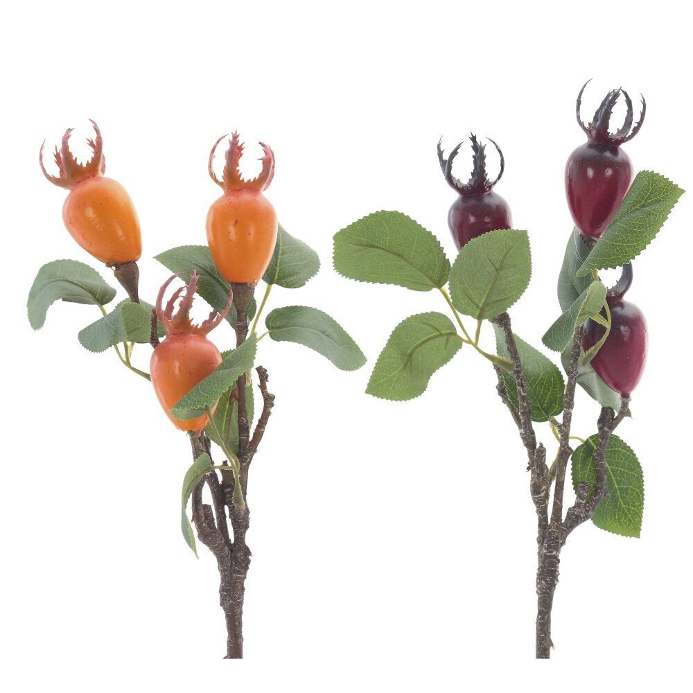 GAEM Ветка искусственная "Шиповник", L16 W13 H36 см, 2в.