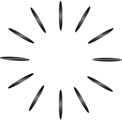 Комплект элементов для 3D часов/ Модель 10