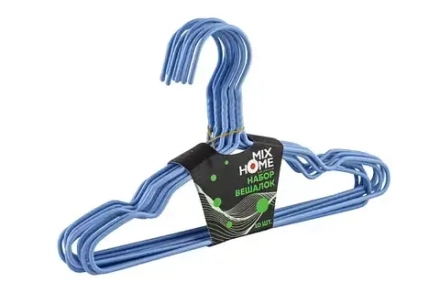 "Kids" Н-р вешалок металл. 10шт, 29,5см, 2цв.