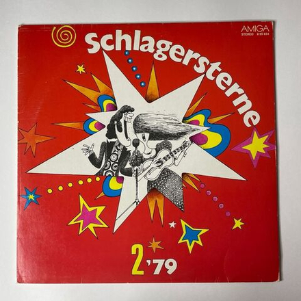 Винтажная виниловая пластинка LP Schlagersterne 2/79 (ГДР 1979)