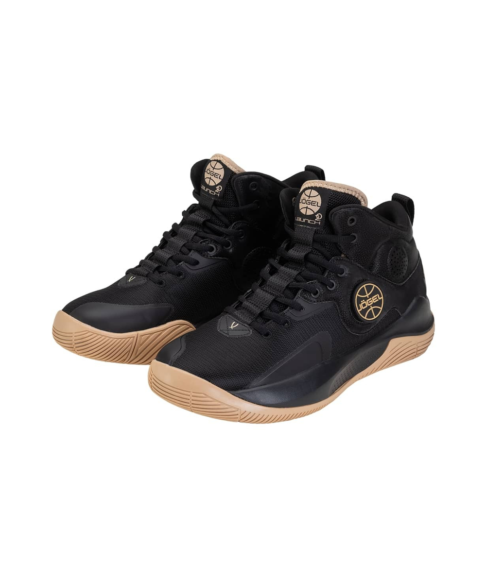 Кроссовки баскетбольные Launch MID, Black/gold