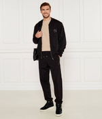 Кожаные кроссовки Baltimore_Hito_numx BOSS BLACK - черный(50529517)