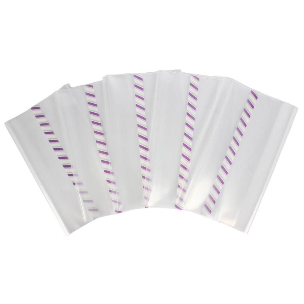 Набор обложек для учебников А4, 5 шт. универс. с закладкой, 140 мкм (Юна)