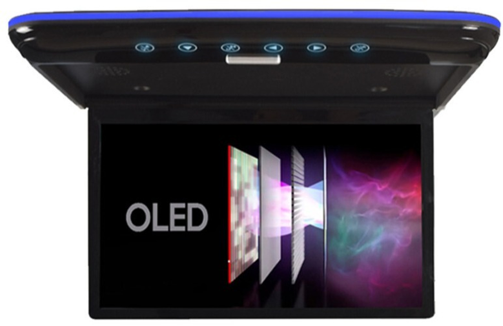 Монитор потолочный - ERGO ER1330AN-OLED с экраном 13,3” (1920х1080 OLED FullHD, смарт ТВ, 3+64Gb) черный