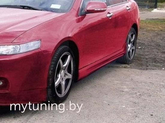 Накладки на пороги DJ-1 Honda Accord VII