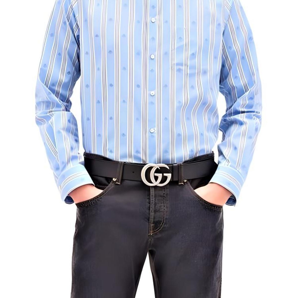 Пояс GUCCI G 4cm, 406831-DJ20N-1000