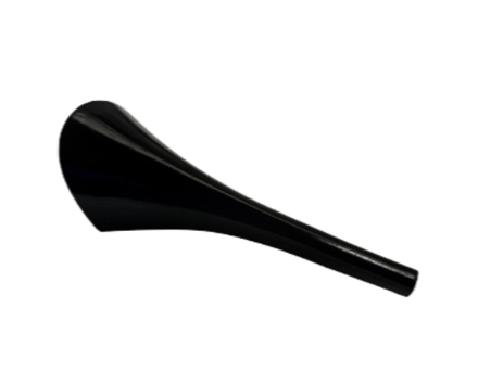 Каблуки женские "Riera" 2941, 135 мм, чёрный лаковый