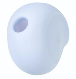 Голубой вакуум-волновой вибромассажёр Sugar Rush (Цвет: голубой)