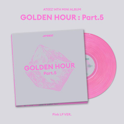 Альбом ATEEZ - GOLDEN HOUR : Part.5 (Pink LP Ver.)