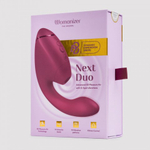 Бесконтактный клиторальный стимулятор Womanizer Next Duo, розовый