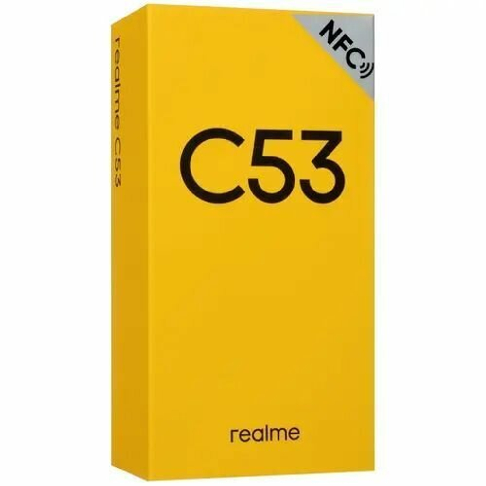 Смартфон realme C53 6/128 ГБ RU, Dual nano SIM, глубокий черный