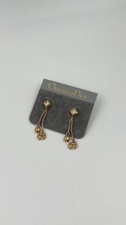 Серьги с подвесками Christian Dior