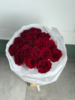Букет из красной розы ХЕРТС 15 шт