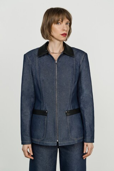 Жакет джинсовый