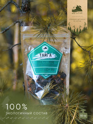 Набор настойки "Тайга" в крафт пакете