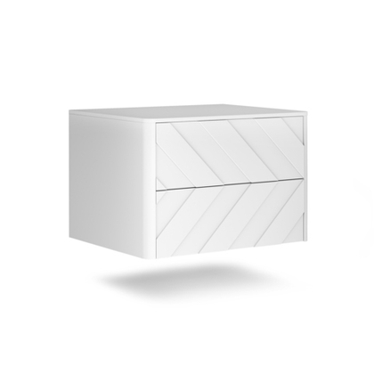 Тумба прикроватная подвесная ELIFA 8002 (RAL 9003)