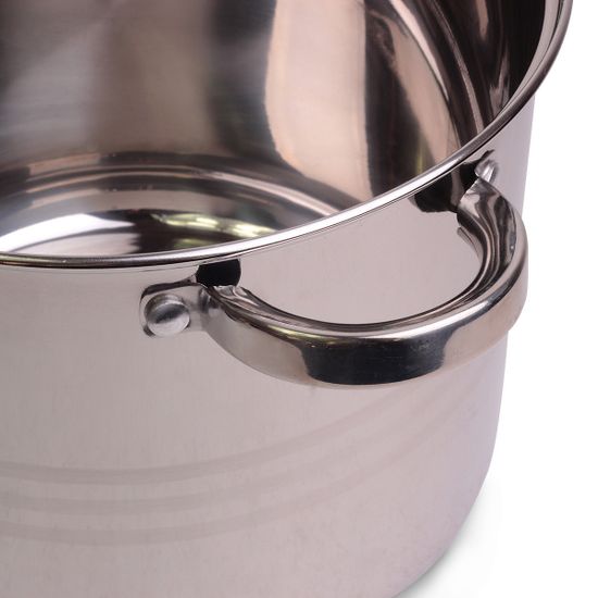 Набор кастрюль 6 предметов (5 л, 6.5 л, 8 л)  из нержавеющей стали Kamille КМ5805