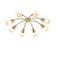 Потолочная люстра Escada Aquilegia 1100/8P Gold