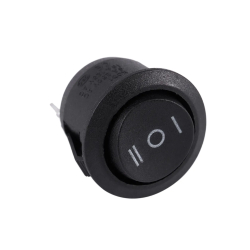 Кнопка круглая 6A/250V 10A/125V 3-контактный 3-позиционный поворотный переключатель типа "лодочка"