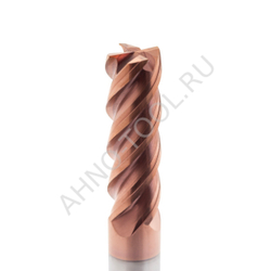 Фреза монолитная твердосплавная BRGM-4EL-D16.0 HRC55 AHNO