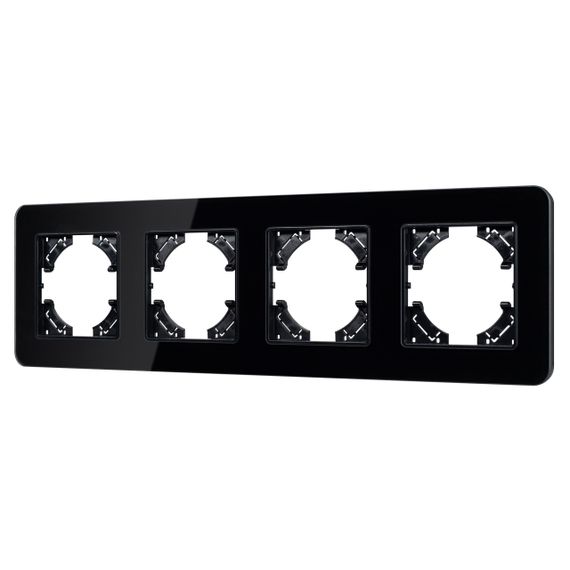 Рамка стеклянная FRM-OMALI-GS-4-BK Arlight 049701