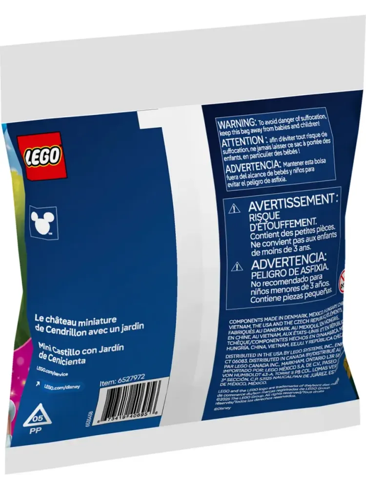 Конструктор Disney 30695 Мини-замок Золушки в саду