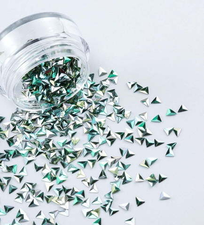 Zoo Nail Чешуя дракона 3D ромбики 4 мм