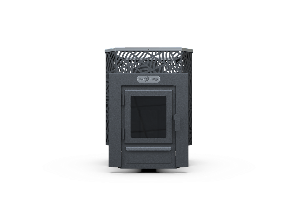 Банная печь Душа- 15 Сетка Модерн стекло