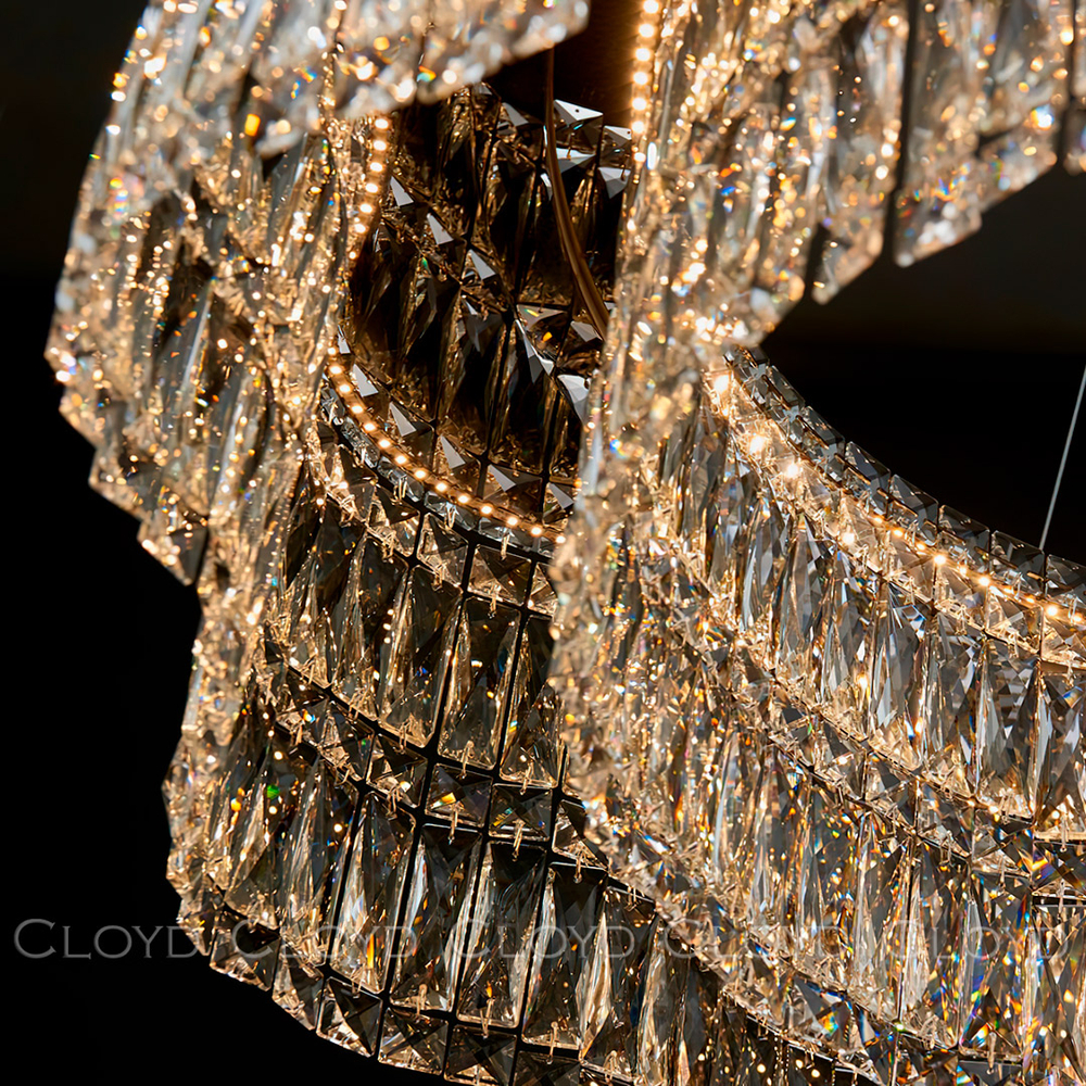 Люстра Cloyd ANTREA-B C1 / Ø50 см - хром (арт.11626)