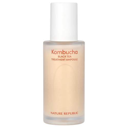 Nature Republic, черный чай комбуча, лечебная ампула, 78%, 1 шт.