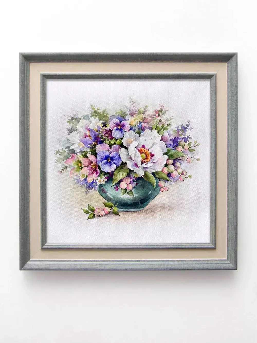 Картина на стену интерьерная на холсте 26*26 см