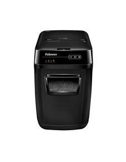 Шредер (уничтожитель бумаг) Fellowes Шредер AutoMax 200M FS-4656301 с автоподачей (DIN P-5,2х14мм.200лст.32лтр)