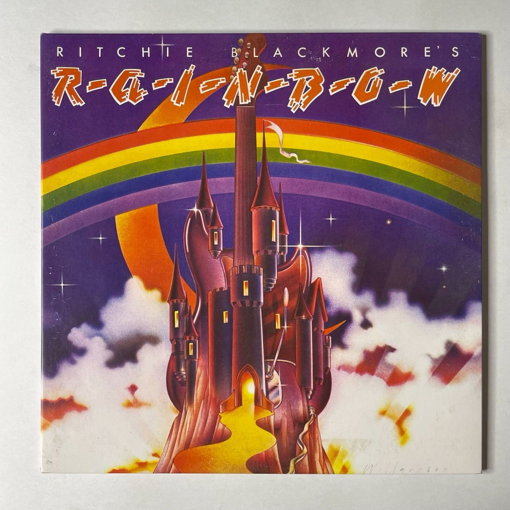 Винтажная виниловая пластинка LP Rainbow Ritchie Blackmore's Rainbow (UK 2011)