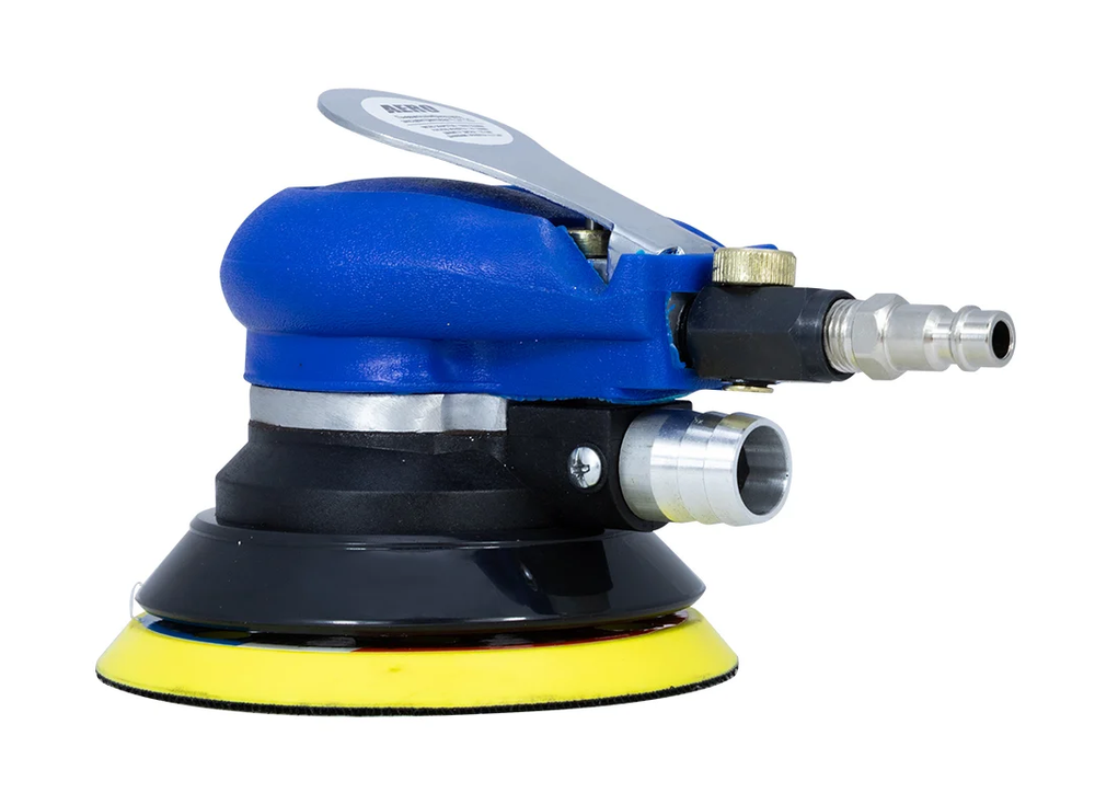 Пневматическая шлифовальная эксцентриковая машинка, 125 мм, с пылеотводом