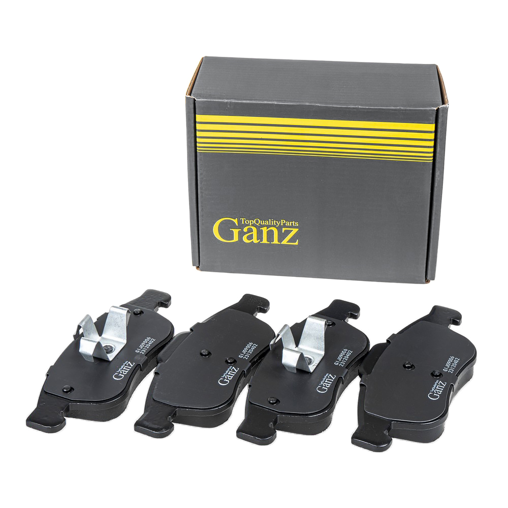 Колодки GANZ передние RENAULT DUSTER 10- / FLUENCE 10- / MEGANE III 08- Арт.:GIJ09006