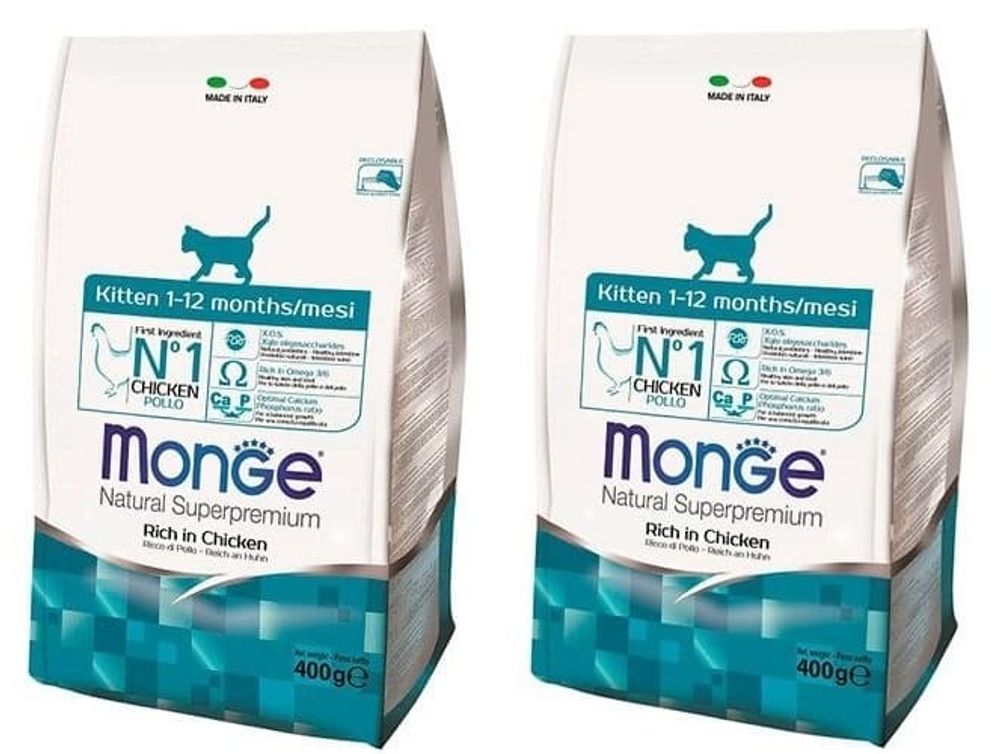 Monge НАБОР АКЦИЯ 1+1 Cat корм для котят 400г