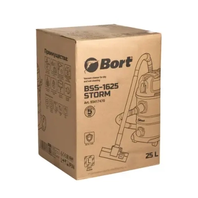 BORT BSS-1625-STORM Строительный пылесос