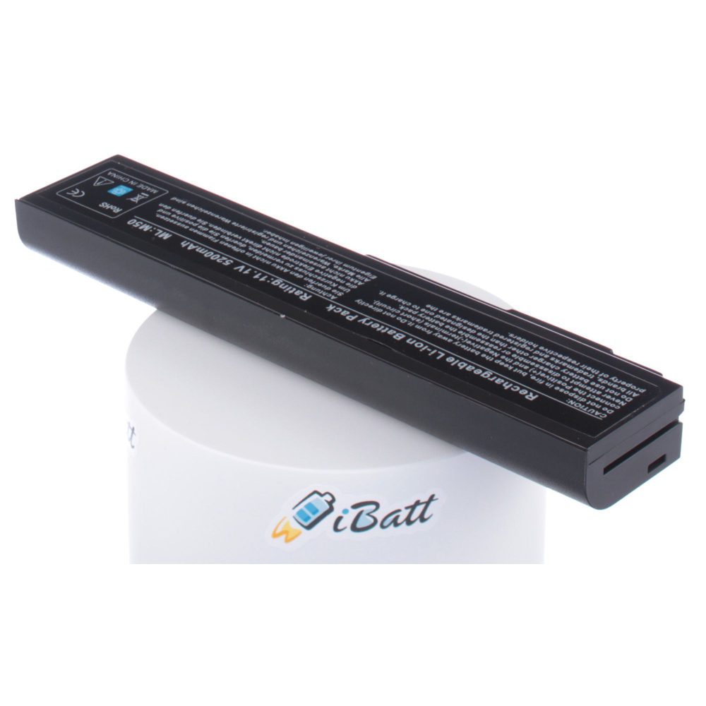 Аккумулятор iBatt 5200mAh, для N53TA N61Vn N53TK G50V M50Sv N53DA X55Sv N53Jf N53SN N53Jn N61Ja G60Vx M50Sr B23E M60J M50Sa B43V PRO64D G51J N53JQ PRO64 PRO64V N61Jq G60J G60Jx Pro66IC G51Jx