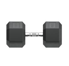 Гантель гексагональная UNIX Fit обрезиненная 45 кг / шт.
