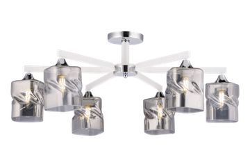 3646/6 WT+CH (1) Люстра (RL)