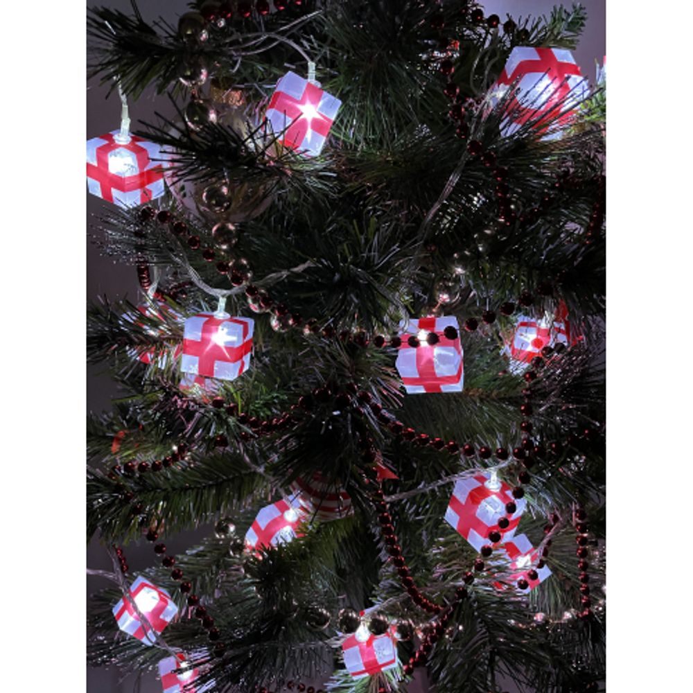 ENIN-3P ЭРА Гирлянда LED Нить Подарки 3 м холодный свет, 220V, IP20