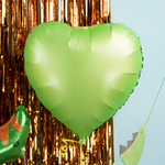 Сердце 19" Фисташка, сатин Agura