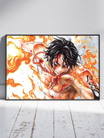 Постер плакат Эйс One Piece Ван Пис