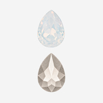 Кристалл Капля (Drop), оттенок "Белый Опал"/"White Opal", 10*7мм