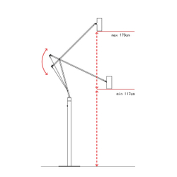 Торшер MJ6021F/S Multicolor