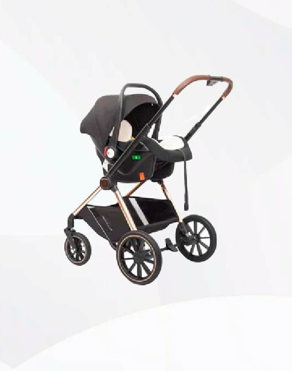 Коляска модульная 2в1 Luxmom A2 ,Телескопическая ручка/цвета