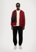 EA7 Emporio Armani Толстовка с капюшоном - Бордовый
