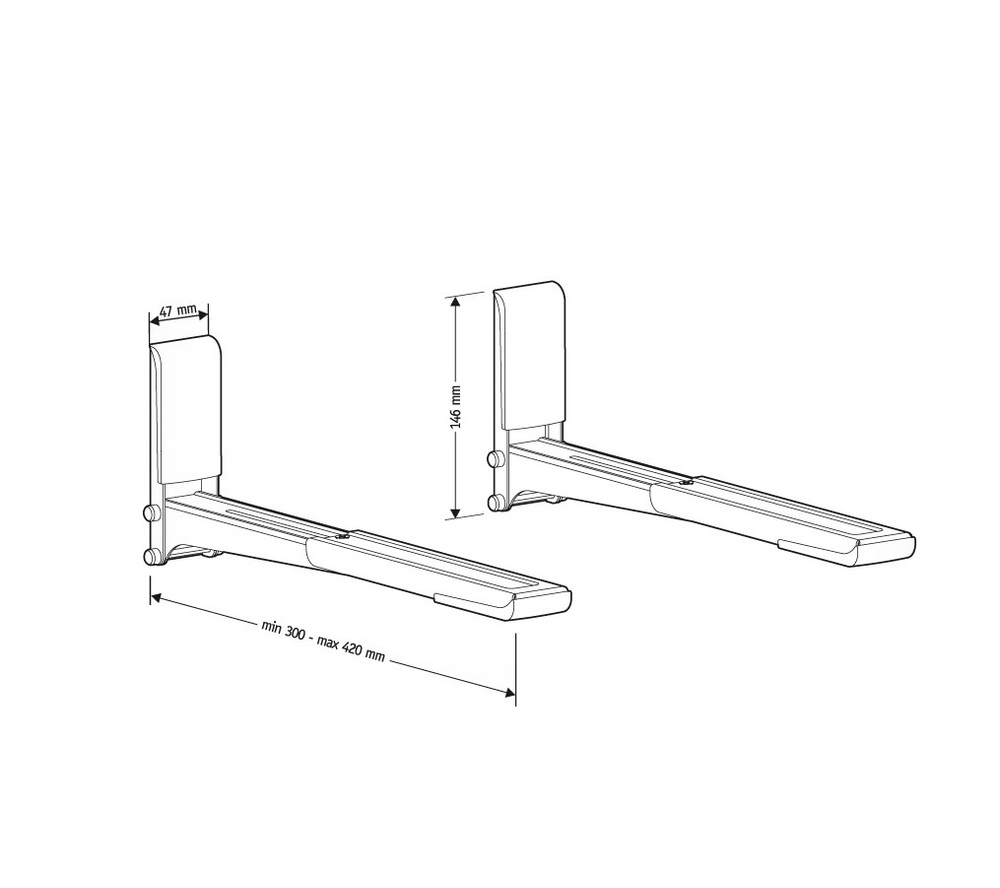 Кронштейн HOLDER MWS-2003 S